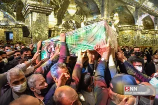 تشییع پیکر شهید مدافع امنیت شهید «علی‌اکبر رنجبر» در شیراز
