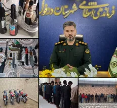 پلیس: ۴۱۲ نفر از عوامل ناآرامی‌ها در دزفول دستگیر شدند