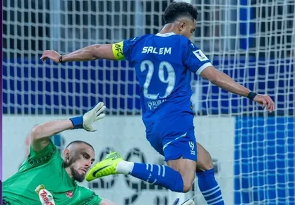 سالم الدوساری بهترین بازیکن دیدار الهلال - پرسپولیس شد