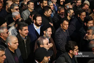 تشییع پیکر ۳ تن از شهیدان سانحه هوایی