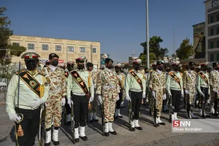 تشییع پیکر مطهر شهید «رضا زارع‌ مویدی» شهید مدافع امنیت در شیراز