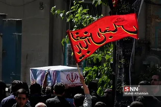 تشییع پیکر 135 شهید گمنام