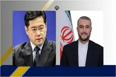پیام تبریک وزیر امور خارجه جمهوری خلق چین به امیرعبداللهیان