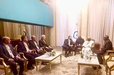 دیدار معاون امور حقوقی وزارت امور خارجه ایران با دبیرکل سازمان همکاری اسلامی در ریاض