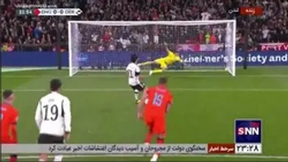 گل اول آلمان به انگلیس توسط ایلکای گوندغان