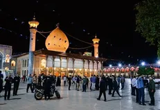 تصاویری جدید از حمله تروریستی ۲۲ مرداد به حرم شاهچراغ (ع) + فیلم