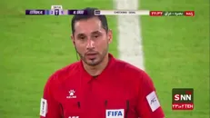 گل السد توسط داور ویدیویی VAR به دلیل خطای هند مردود اعلام شد / استقلال 2 - 0 السد