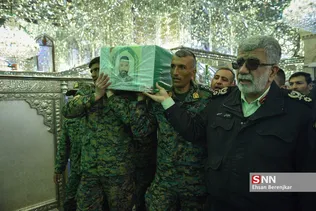 تشییع پیکر شهید پلیس افتخاری «محمود هوشمندی» در شیراز
