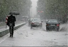 بارش برف و باران در جاده‌های ۱۰ استان کشور