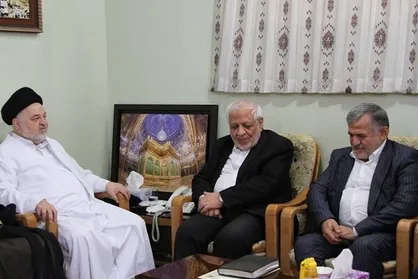 دیدار اعضای حزب مؤتلفه اسلامی با حجت&zwnj;الاسلام شهرستانی