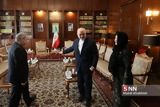 دیدار ظریف و معاون وزیر امور خارجه مغولستان