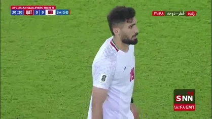 مقدماتی جام جهانی ورزشگاه جاسم بن حمد دقیقه ۳۰