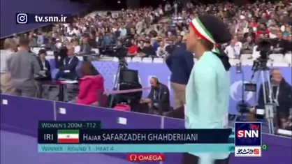 هاجر صفرزاده نفر اول شد و به نیمه&zwnj;نهایی رسید