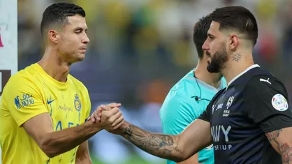 واکنش کریستیانو رونالدو بعد از تساوی برابر الهلال