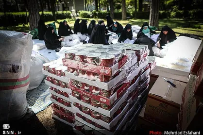 ۵۰۰ بسته غذایی به همت بسیج دانشجویی دانشگاه بوعلی سینا در بین نیازمندان توزیع شد + فیلم