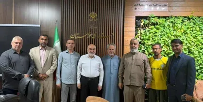 جلوگیری از تصرف اماکن ورزشی کوی علوی اهواز با دستور مستقیم استاندار/ مردم خوشحال از آغاز دیوارکشی و تأمین آب و برق زمین&zwnj;های ورزشی