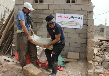 ۳۰۰ جهادگر عرصه عمرانی و درمانی به جزیره هرمز اعزام شدند