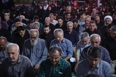 نماز استغاثه به امام زمان (عج) در قرار یکصد و شصتم مردم مبعوث‌‌شدۀ‌ رشت+فیلم