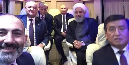 نخست&zwnj;وزیر ارمنستان درباره &laquo;سلفی&raquo; با روحانی و پوتین توضیح داد