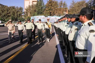 صبحگاه مشترک ماموران ناجا