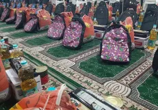 توزیع ۱۰ هزار بسته نوشت‌افزار و معیشتی بین دانش‌آموزان کم‌برخوردار گنبدکاووس