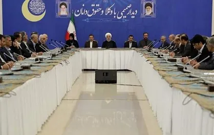 روحانی: حکومت ایران حکومت قانون است/ تدوین منشور حقوق شهروندی از افتخارات دولت یازدهم است