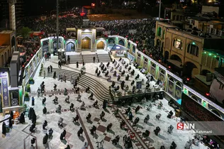  احیاء شب بیست‌و یکم‌ ماه مبارک رمضان در امامزاده صالح تهران