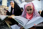 جزء خوانی قرآن کریم در حرم حضرت عبدالعظیم(ع)
