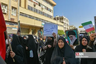 راهپیمایی بانوان فاطمی در شیراز