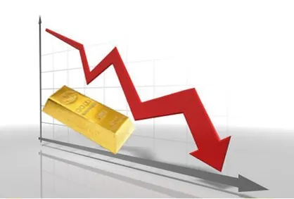 کاهش قیمت طلا در بازار جهانی