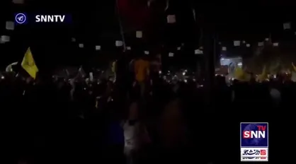 شادمانی مردم اراک از موشکباران رژیم صهیونیستی