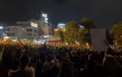 انفجار جمعیت در اجتماع شبانه مردم غرب تهران