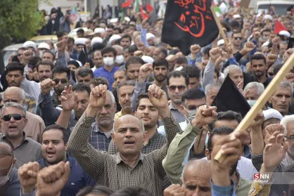 استقبال از دو شهید حادثه تروریستی شیراز در بهبهان +تصاویر