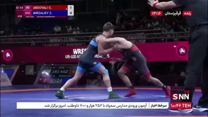 شکست عبدولی در نیمه&zwnj;نهایی؛ امید به برنز آسیا