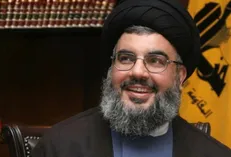 جشن تولد سیدحسن نصرالله توسط رزمندگان حزب‌الله +فیلم