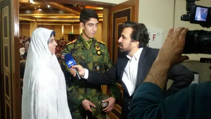 برگزاری مراسم ازدواج ۱۵۳ زوج دانشجوی دانشگاه های افسری امام علی (ع) و دانشگاه فارابی نیروی زمینی ارتش+عکس