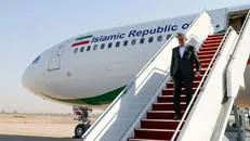 رئیس‌جمهور وارد نیویورک شد
