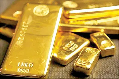 کاهش ۱۲ دلاری قیمت طلا