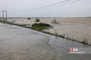پنجمین روز امداد رسانی به سیل زدگان روستای آق قلا