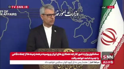 بقایی: مادامی که آژانس به دور از فشار سیاسی آمریکا و سه کشور اروپایی عمل کند، مورد احترام ماست