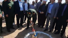 کلنگ‌زنی نیروگاه خورشیدی یک مگاواتی بسیج سازندگی البرز با هدف حمایت از اقشار کم برخوردار