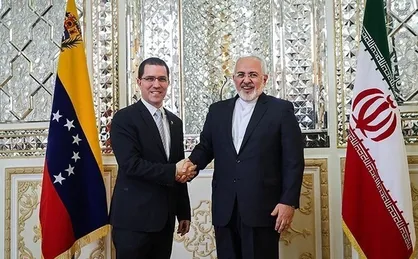 ظریف وارد ونزوئلا شد