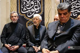 مراسم اربعین شهید علی لاریحانی در مسجد امام صادق(ع)