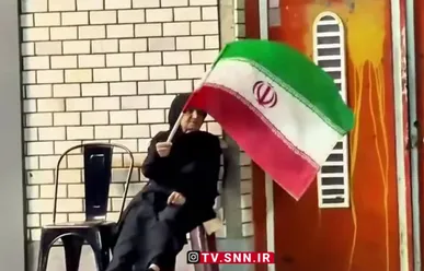 بیش از ۱۷۰ شب ایستادگی بانوی پرچم‌دار اندیمشکی
