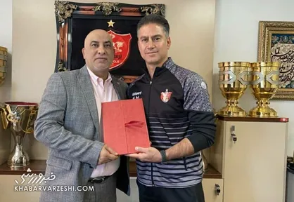 دومین خبر خوب برای پرسپولیسی&zwnj;ها/ دستیار گل&zwnj;محمدی تمدید کرد