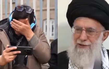 واکنش مردم به تصاویری از رهبر شهید انقلاب